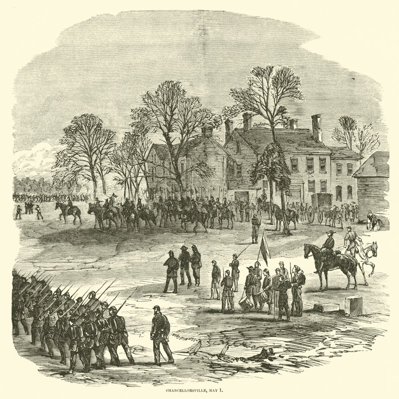Chancellorsville, 1. mai, mai 1863 av American School