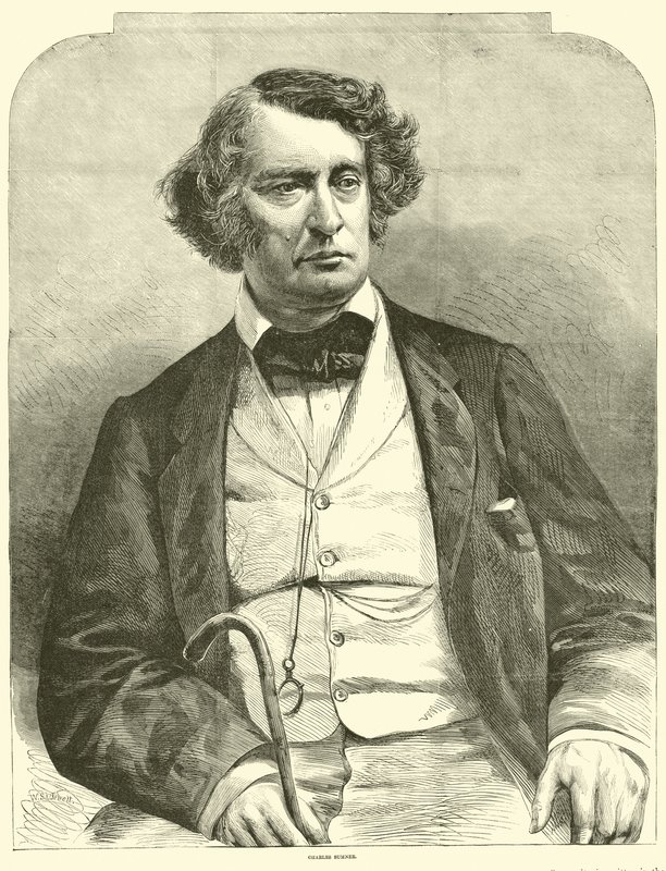 Charles Sumner, mars 1864 av American School
