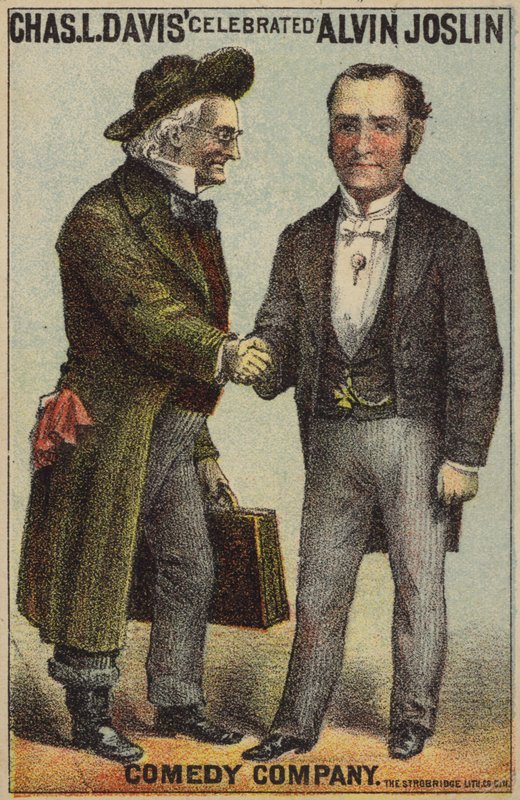 Chas L Davis feiret Alvin Joslin av American School