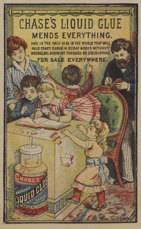 Chases flytende lim (kromolitho) av American School