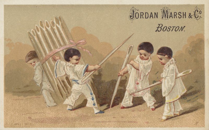 Barn med synåler av American School