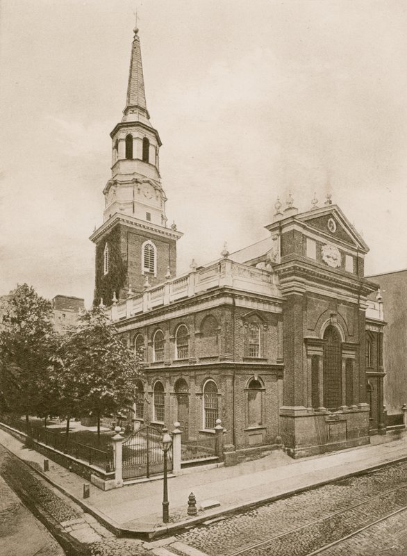 Christ Church, Philadelphia (fotogravyr) av American School