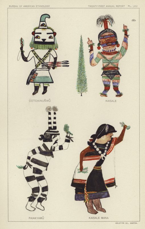 Cotokinunwu, Caesar, Paiakyamu, Caesar Mana (farge litho) av American School