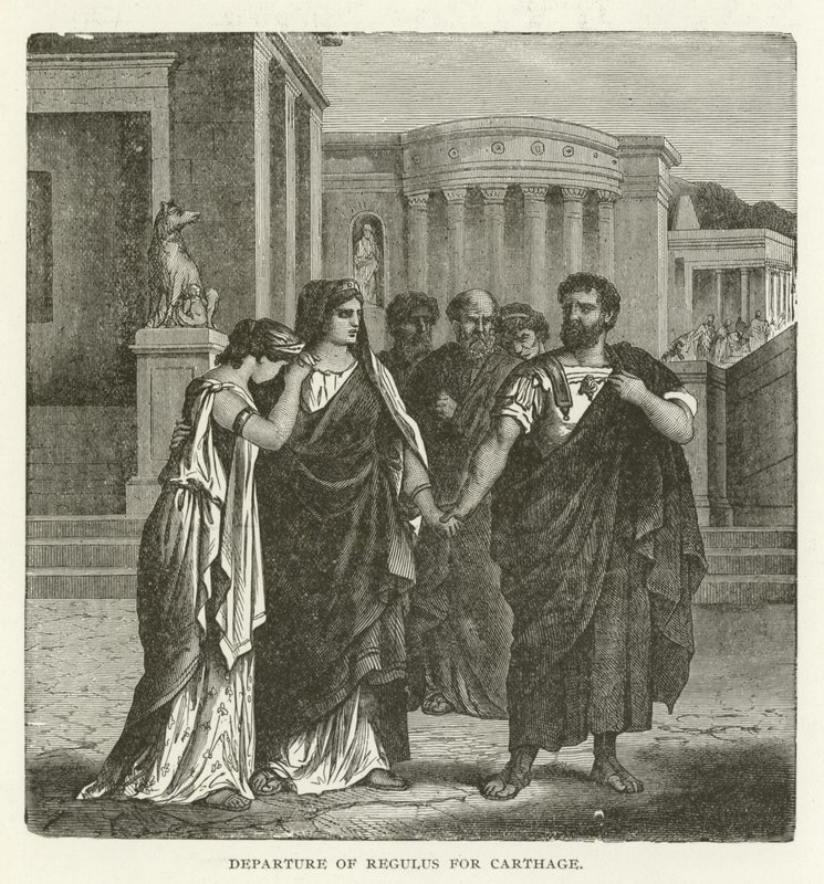 Avgang fra Regulus til Kartago av American School
