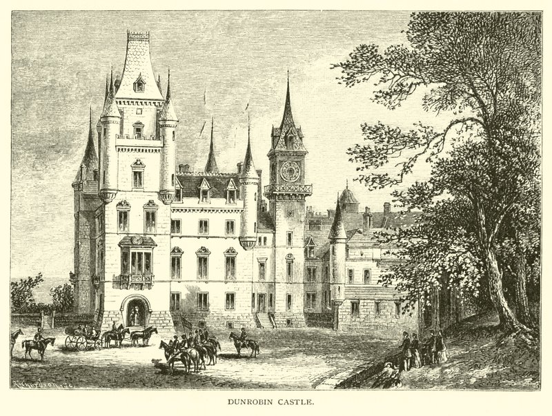 Dunrobin slott av American School