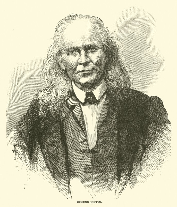 Edmund Ruffin, april 1865 av American School