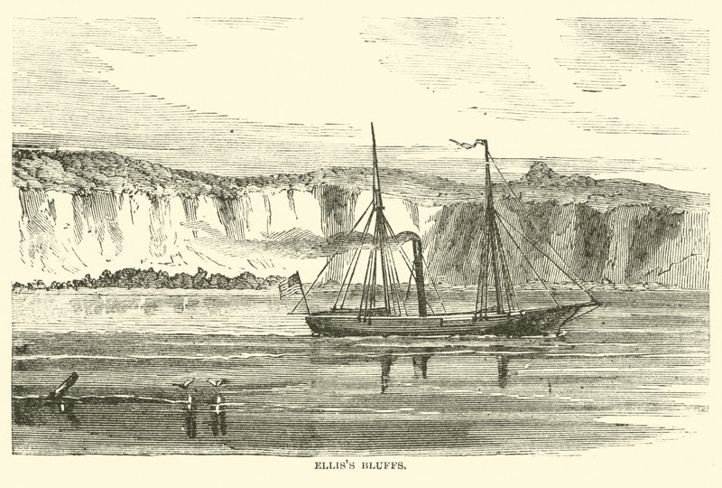 Elliss Bluffs, mai 1862 av American School