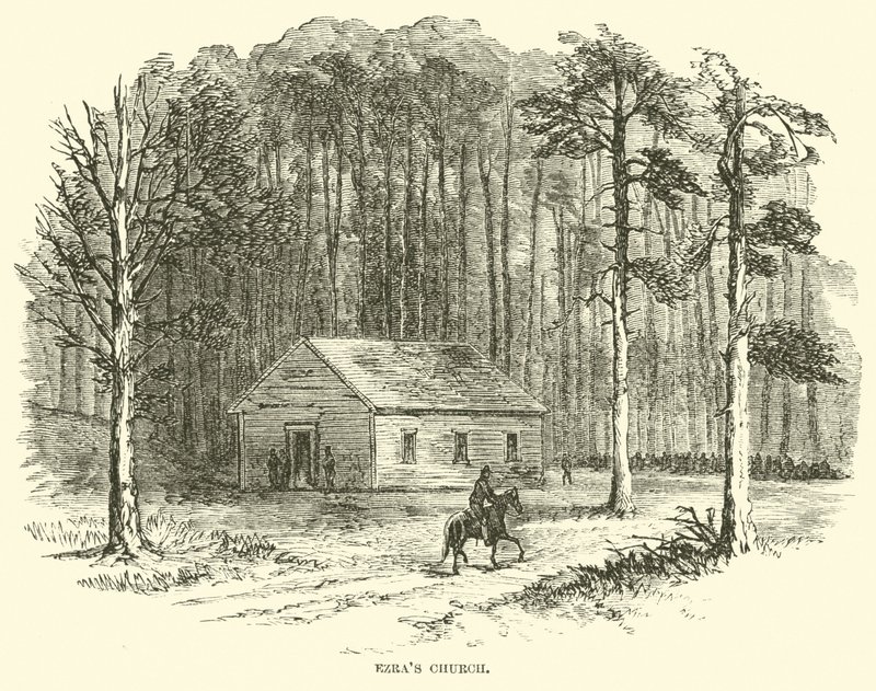 Ezras kirke, august 1864 av American School