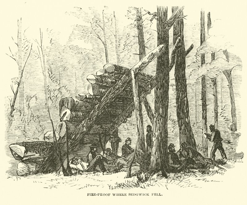 Brannsikker der Sedgwick falt, mai 1864 av American School
