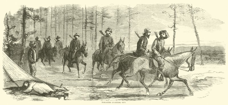 Foragere startet opp, mars 1865 av American School