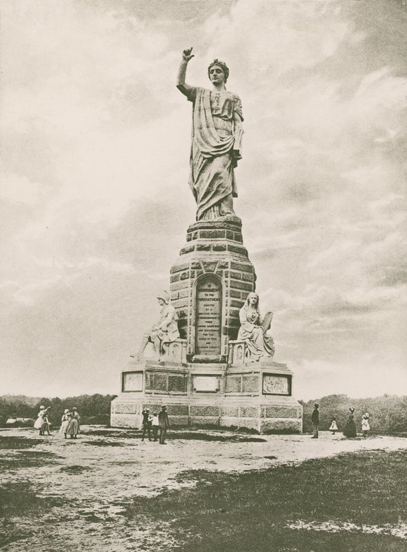 Forfedres monument, Plymouth (fotogravyr) av American School