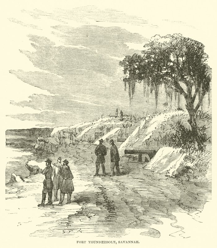 Fort Thunderbolt, Savannah, desember 1864 av American School