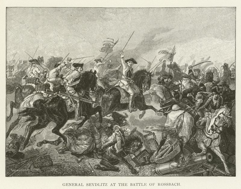 General Seydlitz i slaget ved Rossbach av American School