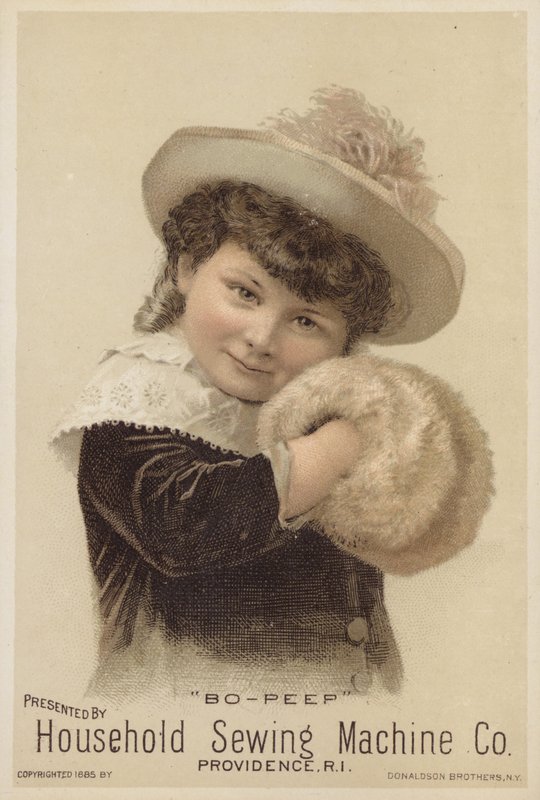 Jente med muff, Bo-Peep av American School