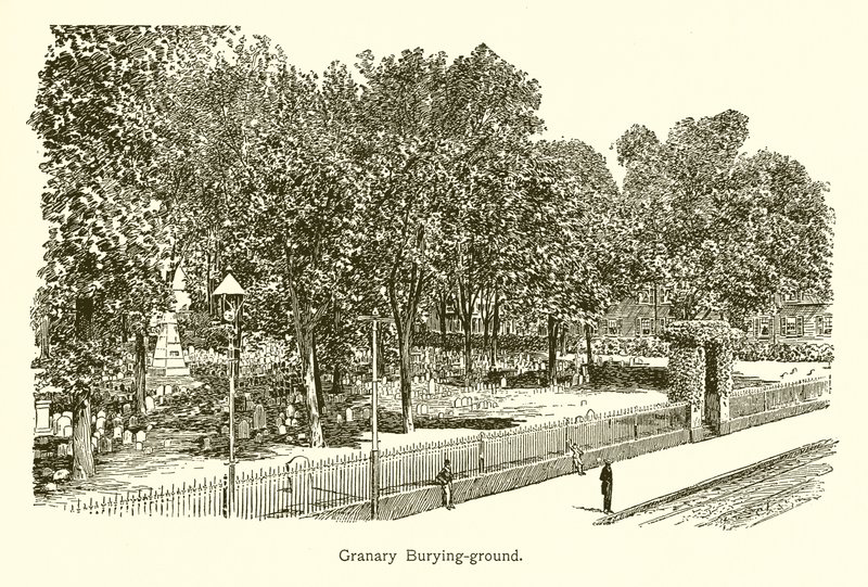 Kornmagasin gravplass av American School