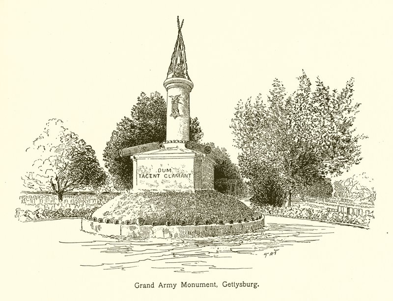 Grand Army Monument, Gettysburg av American School