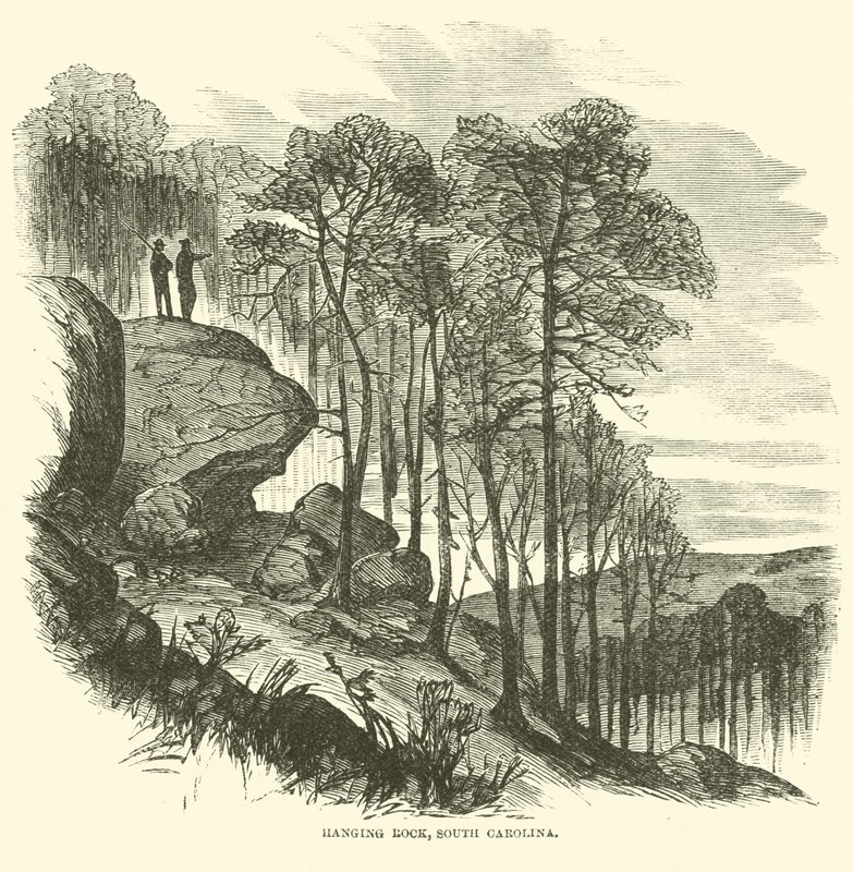 Hanging Rock, South Carolina, februar 1865 av American School