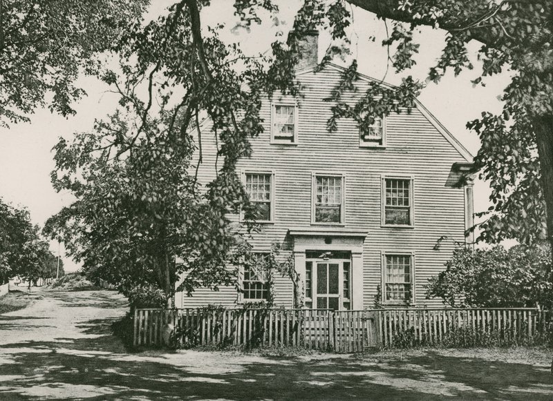 Hjem til Sir William Pepperell, Maine (fotogravyr) av American School