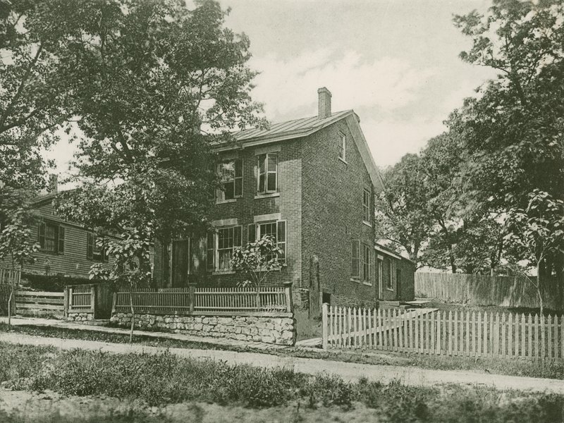 Hjemmet til Ulysses S Grant i 1861 (fotogravyr) av American School