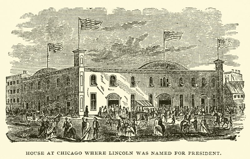 Hus i Chicago hvor Lincoln ble oppkalt etter president av American School