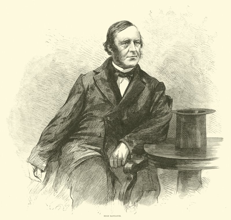 Hugh McCulloch, april 1865 av American School