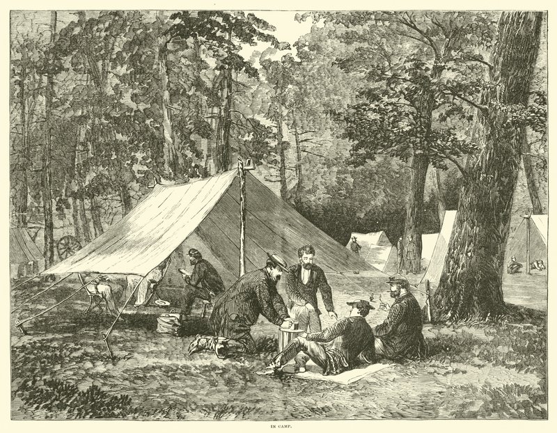 I leiren, juli 1863 av American School