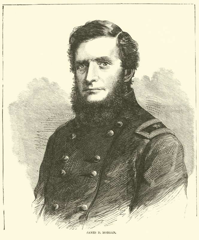 James D Morgan, september 1864 av American School