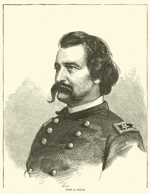 John A Logan, mai 1863 av American School