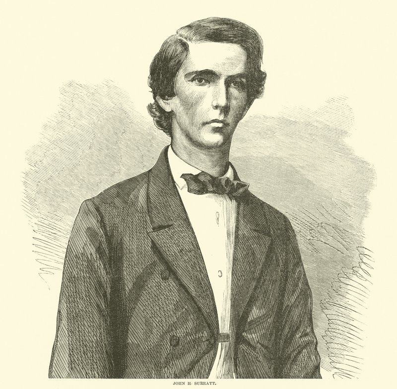 John H Surratt, april 1865 av American School