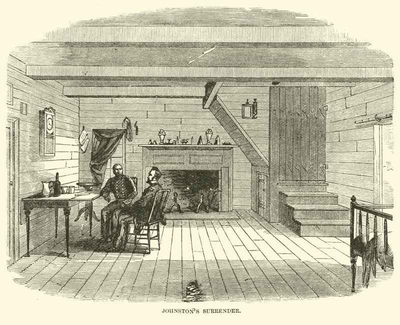 Johnstons overgivelse, april 1865 av American School