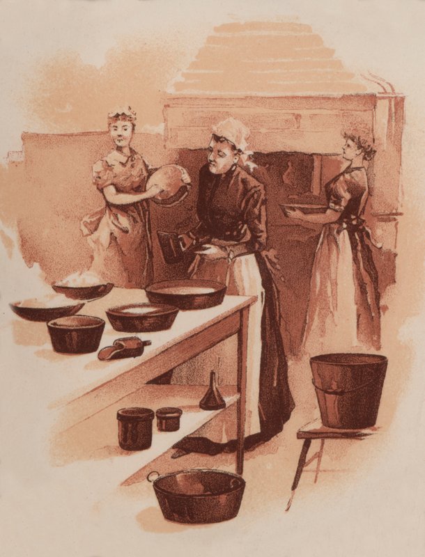 Kjøkkenscene av American School