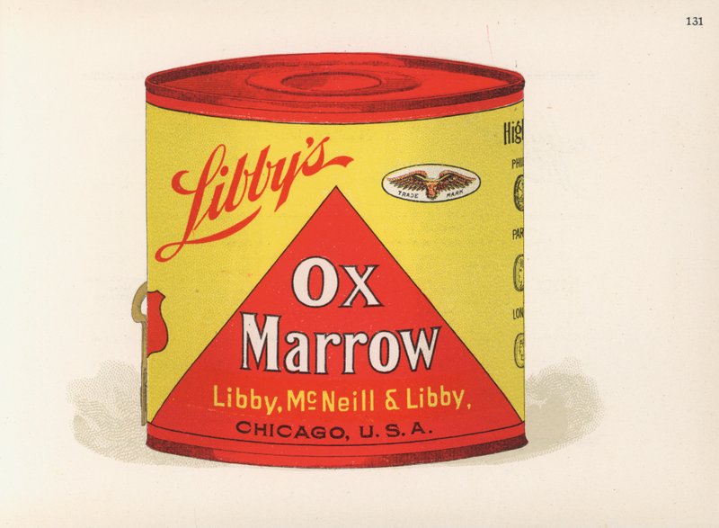 Libbys (fargelitografi) av American School