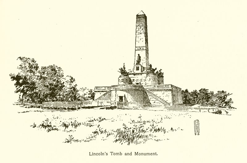 Lincolns grav og monument av American School