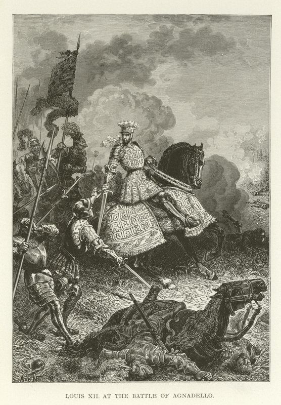 Louis XII i slaget ved Agnadello av American School