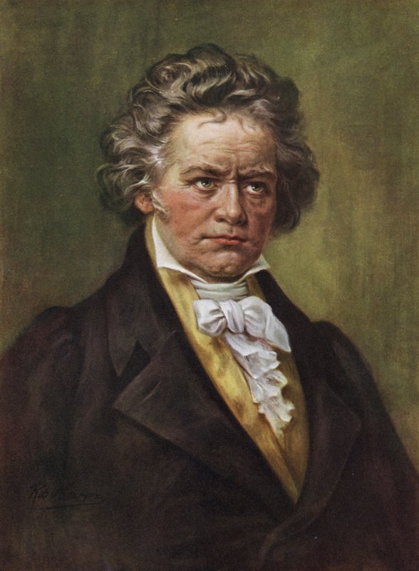 Ludwig van Beethoven (lito) av American School