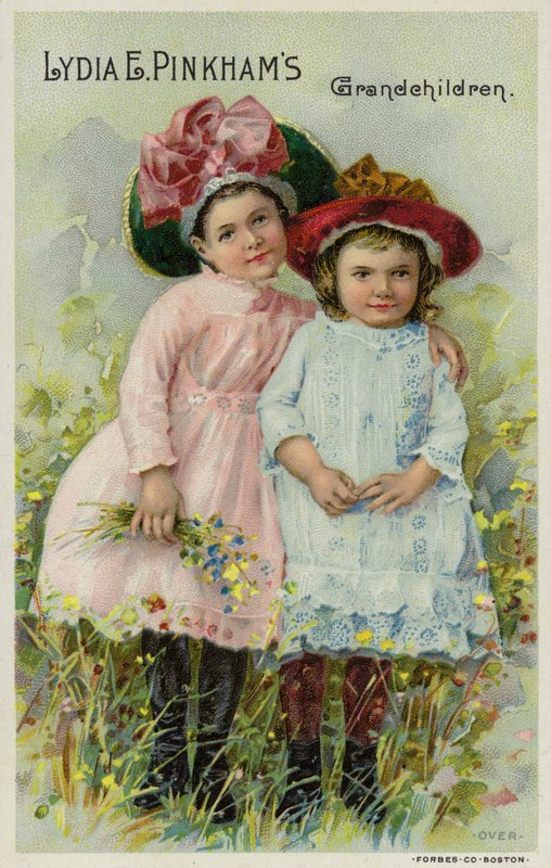 Lydia E Pinkhams barnebarn av American School