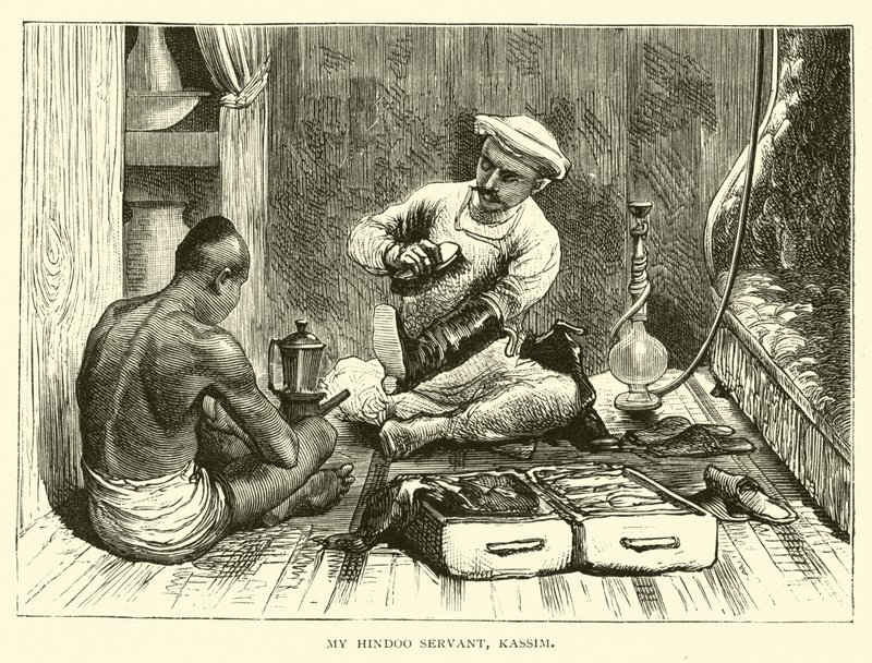 Min hindu-tjener, Kassim av American School