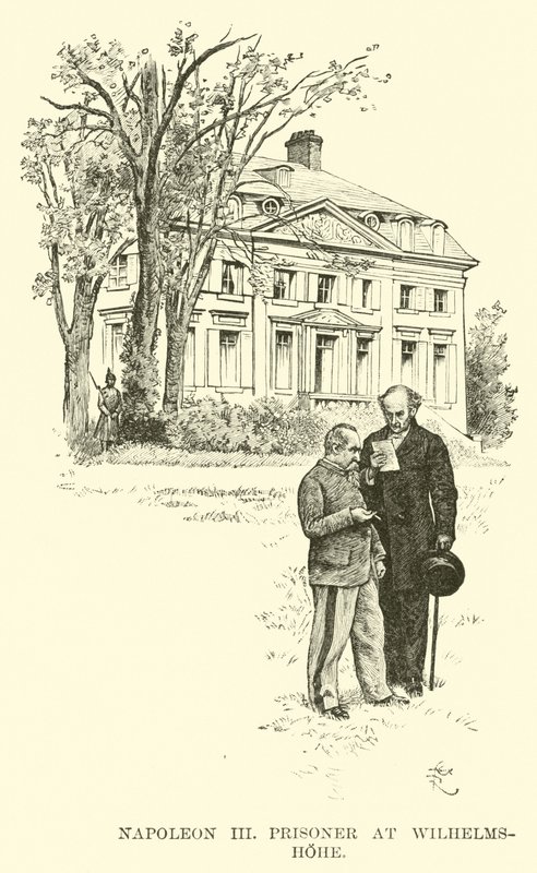 Napoleon III, fange på Wilhelmshohe av American School