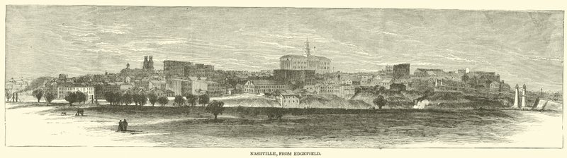 Nashville, fra Edgefield, desember 1864 av American School