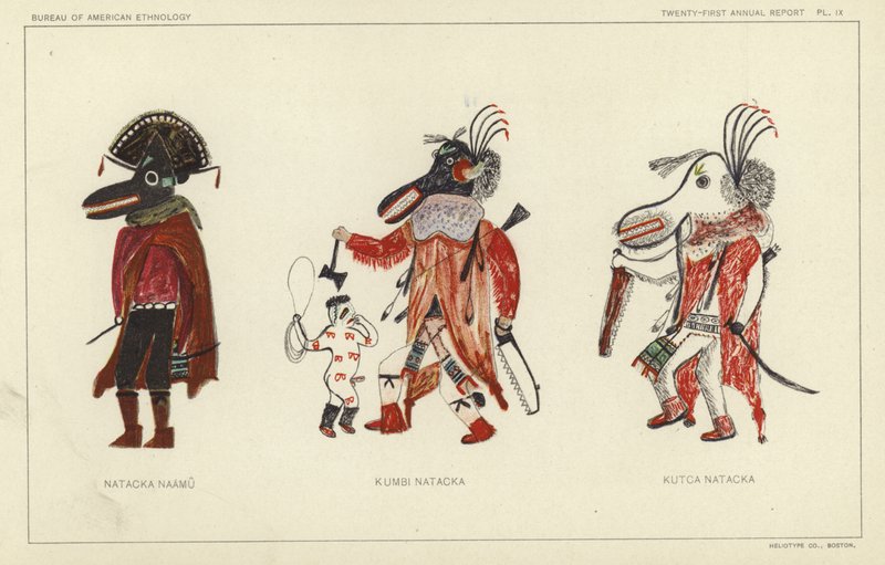 Natacka Naamu, Kumbi Natacka, Kutcka Natacka (farge litho) av American School