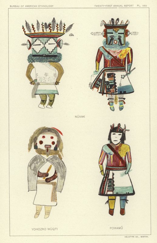 Nuvak, Yohozro Wuqti, Powamu (farge litho) av American School