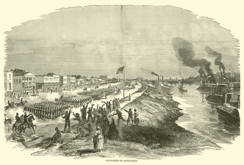 Okkupasjon av Alexandria, mai 1863 av American School
