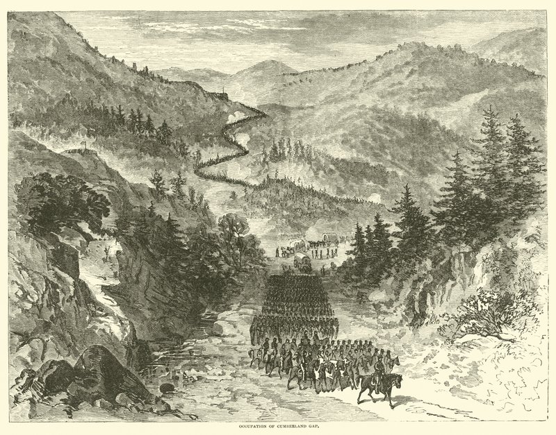 Okkupasjon av Cumberland Gap, september 1863 av American School