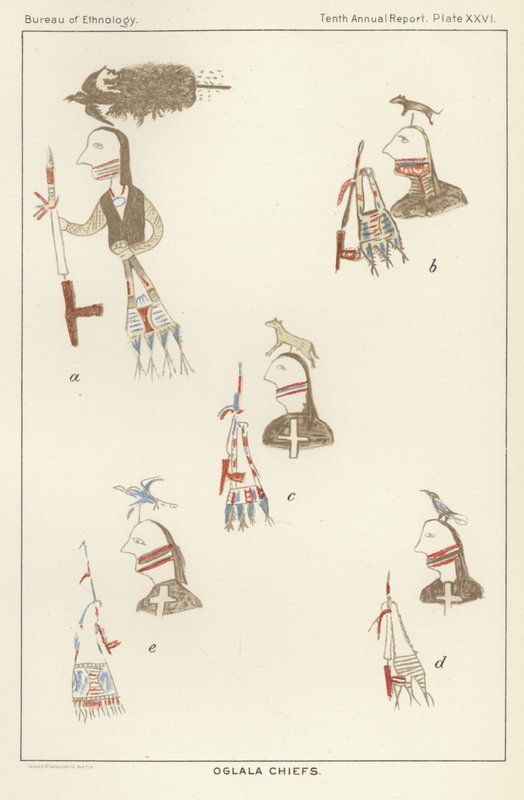 Oglala-sjefer av American School