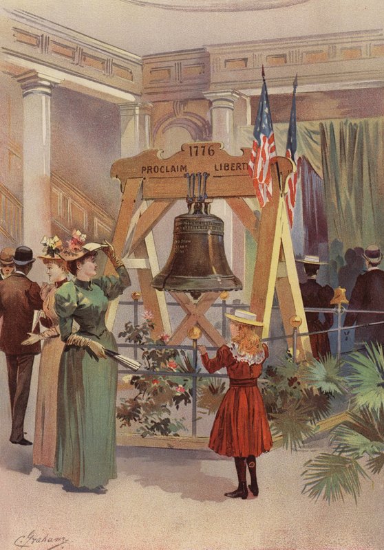 Gamle Liberty Bell av American School