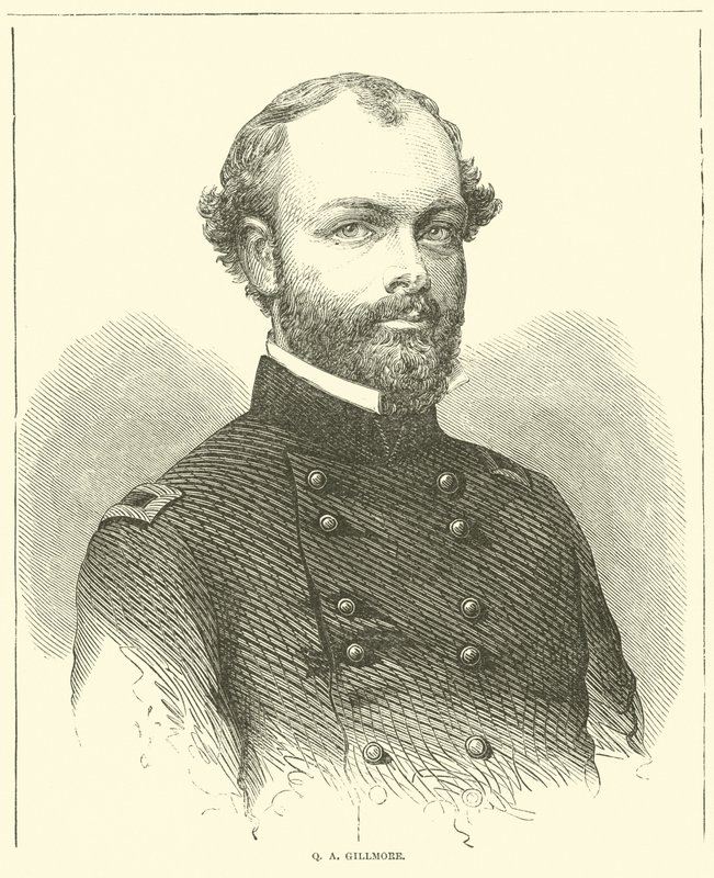 Q A Gillmore, juli 1863 av American School