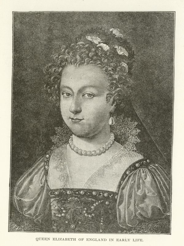Dronning Elizabeth av England i tidlig liv av American School