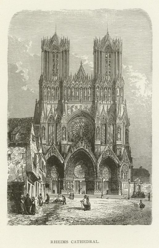 Reims katedral av American School
