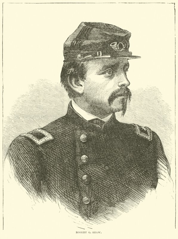 Robert G Shaw, juli 1863 av American School