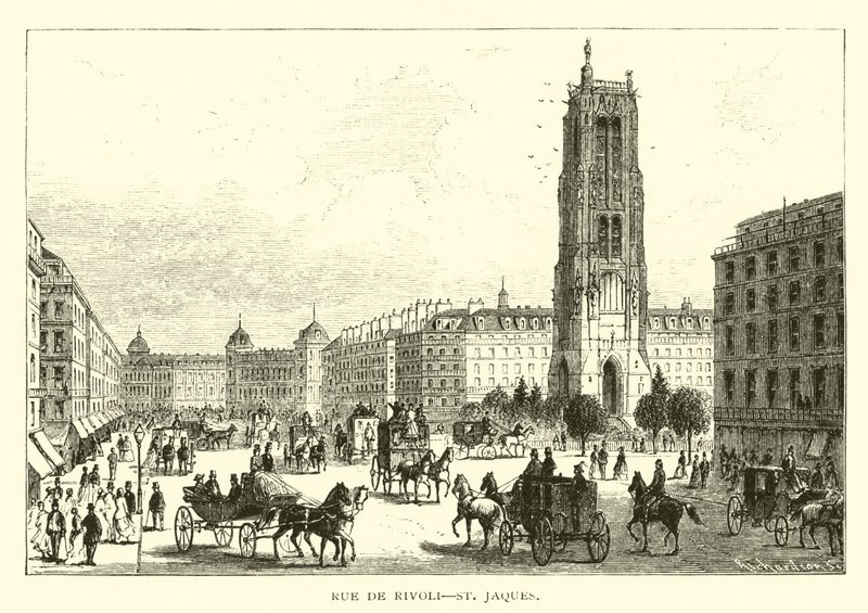 Rue de Rivoli, St Jacques av American School